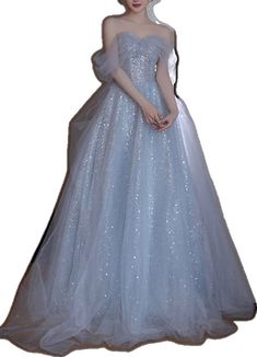 Beaded Party Dress, Cheap Party Dresses, Party Dresses Online, Blue Dress Formal, Dress Wedding Guest, Blue Tulle, Dresses Elegant, Formal Dresses Prom, Dress Wedding