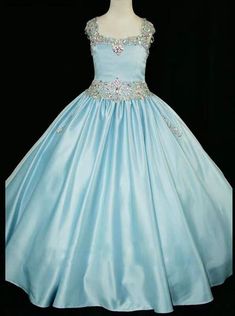 SkyBlue Girls Pageant Dress,Satin Floor Length Formal Special Occasion Dress,GPD0002 Blue Pageant Dress, Natural Pageant, Pagent Dresses, Pageant Dresses For Teens, Prom Dress For Teens, Junior Party Dresses, Toddler Party Dress, Girls Special Occasion Dresses, Halloween Garland