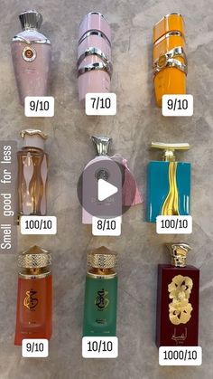 Leoba ❤️ on Instagram: "Rating most popular Arabian middle eastern perfumes✨  @orienticaperfumes ~ Bellissimo Romantic  9/10 @lattafa_perfumes ~ Yara  7/10 @lattafa_perfumes ~ Yara Tous  9/10 @lattafa_perfumes ~ Teriaq  100/10 @maisonalhambra ~ Delilah pour femme  8/10 @orienticaperfumes ~ Melodie de orientica Rose 100/10 @pariscornerperfumes ~ Khaih fusion  9/10 @pariscornerperfumes ~ Khaih pistachio  10/10 @lattafa_perfumes Ansaam Gold  1000/10  #lattafaperfume  #lattafaperfumes #pariscorner  #lattafayara #perfumeblog #perfumereview  #smellgoodforless  #fragranceblogger  #fragranceblog  #nicheperfumelover  #scentlover  #perfumelove" Lataffa Perfumes List, Best Middle Eastern Perfumes, Best Lattafa Perfumes For Women, Frangance Perfume, Middle Eastern Perfume, Yara Perfume Combo, Best Arabic Perfume For Women, Arabian Perfumes For Women, Ansaam Gold