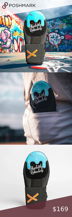 NIB [Absolutely Ridiculous] Pushin' P Ice Cream Baseball/Softball Sliding Mitt Baseball Sliding Mitt, Baseball Sliding, Baseball Accessories, Baseball Pictures, Baseball Gear