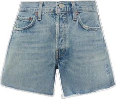 Classic Five Pocket Jean Shorts, Classic Jean Shorts With Five Pockets, Classic Dark Wash Cotton Shorts, Classic Five Pockets Short Length Shorts, Classic Shorts With Five Pockets, Classic Jean Shorts With Belt Loops, Classic Dark Wash Cotton Jean Shorts, Light Wash Cotton Jean Shorts With Belt Loops, Short Light Wash Jeans With Belt Loops