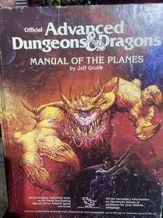 a book with an image of a demon on the cover