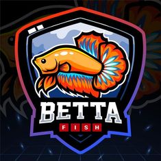 the logo for betta fish