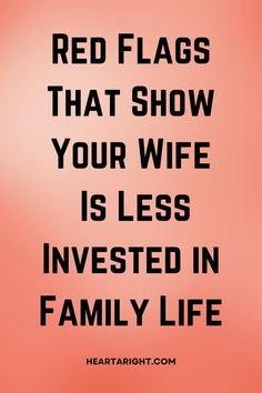 Explore 15 signs that indicate your wife may be losing interest in family life. If she's less engaged in family activities, shows little involvement in home matters, or withdraws emotionally, it could be time to reflect on the state of your relationship and take proactive steps toward improvement.  #FamilyLife #MarriageChallenges #WifeBehavior #RelationshipAdvice #EmotionalDistance #MarriageHelp #FamilyConnection #MarriageStruggles #HealthyMarriage #RelationshipCommunication #WifeFeelings #LoveAndMarriage #RelationshipIssues