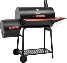 an image of a bbq grill on wheels