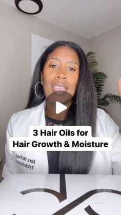 Abra Kadabra Hair & Healing on Instagram: "Here are 3 Oils proven to help your hair grow and keep it moisturized 💪🏽   For more Oils that are best for hair growth, thickening and moisture, grab our HAIR OF YOUR DREAMS e-Manual for only $9.99 and get your hair growth journey started the right way OR grab your trusted hair growth oils today from our store and experience all this magic   #hairgrowth #hair #haircare #naturalhair #healthyhair #hairgoals #hairloss #hairstyles #beauty #curlyhair #hairtransformation #natural #longhair #protectivestyles #blackgirlmagic #skincare #hairoil #hairgrowthproducts #naturalhaircare #hairstylist #hairgrowthoil #curls #alopecia #explorepage #hairgrowthtips #hairstyle #naturalhairstyles #hairgrowthjourney #hairproducts #haircolor" Edge Growth For Natural Hair, Best Product For Hair Growth, What To Use For Hair Growth, Protein For Hair Growth, Alma Oil Hair Growth, Black Hair Growth Oil Recipe, Oil Mix For Hair Growth, Growth Oils For Black Hair, Natural Hair Growth Chart