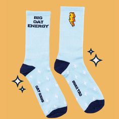 Oat Haus Socks. As Seen On Shark Tank! Casual Blue Socks For Spring, Casual Blue Mid-calf Socks, Sock Design, Gold Spoon, Shark Tank, Designer Socks, Oats, Color Blue, Socks