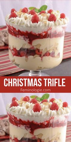 this christmas trifle is so delicious and easy to make