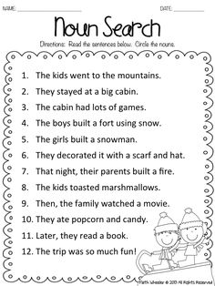 a printable worksheet for children to learn how to read the snowman