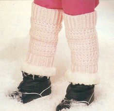 This is a Vintage Crochet Pattern for Kid's Leg Warmers from 1986.  - Finished size: toddler's 1-2. Modifications for sizes 3-4. - size G crochet hook This listing is for the PATTERN ONLY, not the finished item or any materials needed to complete this pattern. Kids Leg Warmers, Leg Warmers Crochet Pattern, Crochet Leg Warmers, Crochet Pattern Instructions, Vintage Crochet Pattern, Leg Warmer, Crochet Vintage, Motif Vintage, Slippers Cozy