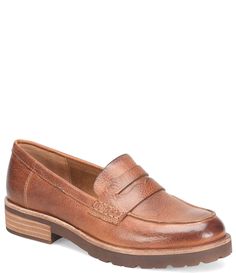 Shop for Kork-Ease Carlisle Leather Penny Loafers at Dillard's. Visit Dillard's to find clothing, accessories, shoes, cosmetics & more. The Style of Your Life. Leather Trim Slip-on Loafers, Leather Slip-on Loafers With Leather Trim, Leather Loafers With Round Toe And Leather Trim, Formal Loafers With Leather Trim And Round Toe, Formal Leather Loafers With Leather Trim, Business Casual Leather Moccasins With Suede Lining, Brown Leather Loafers With Suede Lining, Brown Leather Workwear Moccasins, Leather Loafers With Suede Lining