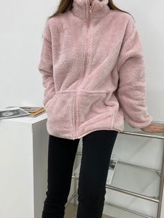 Women's Light n Soft Fleece Daily Warm Jacket Size One size, good for US size 4-12 Length 68cm Chest width 60cm Fabric and Care Polyester 100% Machine washable and tumble dry Made in S Korea Winter Solid Color Fleece Jacket With Fleece Lining, Cozy Fleece Hooded Jacket For Fall, Winter Solid Fleece Jacket With Fleece Lining, Warm Fleece Hooded Jacket For Winter, Winter Sweatshirt With Pockets, Solid Winter Fleece Jacket With Fleece Lining, Casual Warm Fleece Jacket For Winter, Warm Fleece Winter Hooded Jacket, Winter Fleece Jacket With Fleece Lining