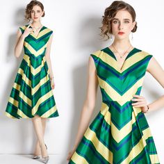 This Dress is fashionable for every occasion. the dress is made-to-order by professional tailors. You can choose from 50 colors, Regular sizes 2 to 16 and plus sizes 14w to 26W. Custom size is also available.. The product details: Age: MIDDLE AGE, Closure Type: zipper, Decoration: Printing, Dresses Length: Knee-Length, Elasticity: Non Strech, Fabric Type: Chemical Fiber, Fit Type: Slim, Gender: Women, Material: Polyester, Material Composition: Synthetic fiber, Neckline: O-Neck, Pattern Type: Flo 50s Inspired Dress, Leisure Dress, Fall Runway, Causal Dresses, Pin Up Dresses, Casual Evening, Long Midi Dress, Vintage Floral Print, Glam Dresses