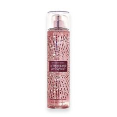 Product Information Bath & Body Works A Thousand Wishes Body Mist 8oz Click on the Image to Enlarge zoom_in ({IF["[{PRODUCT_IMAGE2}]"!=""]}) ({ENDIF}) ({IF["[{PRODUCT_IMAGE3}]"!=""]}) ({ENDIF}) ({IF["[{PRODUCT_IMAGE4}]"!=""]}) ({ENDIF}) ({IF["[{PRODUCT_IMAGE5}]"!=""]}) ({ENDIF}) ({IF["[{PRODUCT_IMAGE6}]"!=""]}) ({ENDIF}) DESCRIPTION A Festive Blend of Pink Prosecco, Sparkling Quince, Crystal Peonies, Gilded Amber & Amaretto Crème. Available in 8 oz. Body Mist. Bath & Body Works A Thousand Wishes Body Mist 8oz ({IF[""!=""]}) HOW TO USE ({ENDIF}) ({IF[""!=""]}) INGREDIENTS ({ENDIF}) ({IF["[{SHIPPING}]"!=""]}) SHIPPING U.S. Orders Free shipping on all U.S. orders — no minimum order required · Fast and free Priority shipping: 1 – 2 handling business days, and 2 – 5 business days once it leaves Body Spray Bath And Body Works, Bath Body Works Perfume Best, Bath And Body Works Body Mist, Perfumes From Bath And Body Works, Perfume Thousand Wishes, Thousand Wishes Perfume, A Thousand Wishes Perfume, Bath And Body Works Sets, Perfume Bath And Body Works