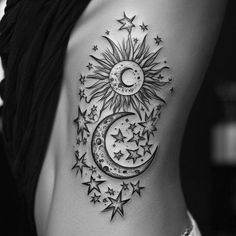 Detailed Side Tattoos For Women Tattoo Kit Shoulder Tattoos For Black Women, Brittany Core, Tattoos For Black Women, Shoulder Piece Tattoo, Thigh Garter Tattoo, Aries Ram Tattoo, Cute Shoulder Tattoos, Side Tattoos Women, Front Shoulder Tattoos