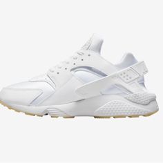 Built To Fit Your Foot And Designed For Comfort, The Nike Air Huarache Brings Back A Street-Level Favorite. Soft Leather Accents On The Upper Mix With Super-Breathable, Perfectly Shined Neoprene-Like Fabric For Easy Styling. The Low-Cut Collar And Bootie-Like Construction Keep It Sleek. Its Iconic Heel Clip And Stripped Away Branding Keep The Early '90s Look You Love. Product Details Rubber Sole Variable Width Lacing Huarache Label On Tongue Shown: White/Pure Platinum Style: Dd1068-102 White Sports Huaraches With Round Toe, White Sport Huaraches With Round Toe, Sporty White Huaraches With Round Toe, White Sporty Huaraches With Round Toe, White Huaraches For Sports With Round Toe, Casual White Huaraches With Rubber Sole, White Casual Huaraches With Rubber Sole, Nike Air Monarch Iv, Nike Air Max 2