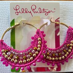 Reposhing This Item I Purchased From @Ameliajusto. Loved It, But Ready To Rotate For Something New. Questions? Leave A Comment Below! I Never Wore These. They Are Still Brand New With The Tags. Beaded Pink Hoop Earrings For Beach, Pink Beaded Hoop Earrings For Beach, Pink Dangle Hoop Earrings For Summer, Summer Pink Dangle Hoop Earrings, Pink Summer Beach Hoop Earrings, Handmade Pink Hoop Earrings For Summer, Pink Bohemian Earrings For Party, Bohemian Pink Earrings For Party, Trendy Pink Hoop Earrings For Beach