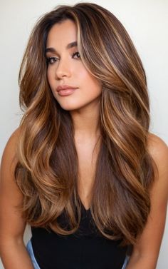 Give yourself a modern makeover with these 17 chic honey brown hair ideas. These contemporary styles will keep you on-trend and looking fabulous. Honey Hair With Highlights, Warm Honey Brown Hair Balayage, Caramel Brown Hair Honey, Honey Highlights On Brown Hair, Warm Honey Brown Hair, Honey Highlights On Dark Hair, Honey Brown Hair With Highlights, Honey Colored Hair, Honey Brown Highlights