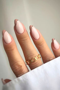 Nude Nail Ideas Pink 2024, Unghie Sfumate, Milky Nails, Cute Nails For Fall, Beige Nails, Manicure Tips, Vacation Nails, Thanksgiving Nails, Spring Nail Art