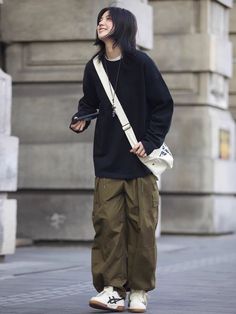 Casual Tomboy Outfits, Tomboyish Outfits, Tomboy Outfit Ideas, Boyish Outfits, Boyish Style, Japan Trip