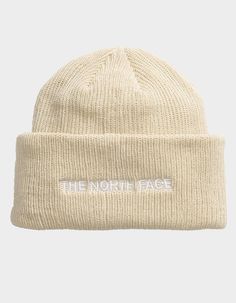 The North Face Urban Embroidered Beanie. The North Face Embroidery On Cuff. Clamp Label On Cuff. Approximate Cuff Height: 4". Approximate Crown Height: 7.5". 99% Polyester 1% Elastane. Hand Wash. Imported. Womens Beanie, Face Embroidery, Flannel Sweatshirt, Graphic Trends, Embroidered Beanie, Boys Graphic Tee, Boys Backpacks, Girls Graphic Tee, Women's Beanie