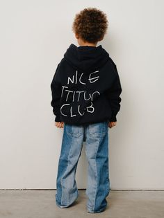 Nice Attitude Club Organic Oversize Kids Hoodie Organic Cotton Hooded Sweatshirt With Drawstring, Organic Cotton Hooded Hoodie For Winter, Casual Hooded Hoodie In Organic Cotton, Organic Cotton Winter Hoodie Sweatshirt, Organic Cotton Hooded Sweatshirt With Relaxed Fit, Winter Organic Cotton Hoodie Sweatshirt, Organic Cotton Relaxed Fit Hooded Sweatshirt, Relaxed Fit Organic Cotton Hooded Sweatshirt, Casual Organic Cotton Hooded Hoodie