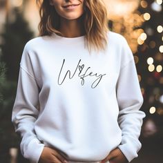 Wife Sweatshirt, Present Mom, Boho Wedding Gifts, Boho Mother, Love Patience, Wifey Sweatshirt, Push Present, Coffee Sweatshirt, Comfort Colors Sweatshirt