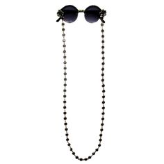 Hoffs chain necklace clubmaster sunglasses Sunglasses Celebrity, Rose Sunglasses, Susanna Hoffs, Sunglasses Unique, Celebrity Sunglasses, Unique Eyewear, Crystal Flowers, Unique Sunglasses, Eyewear Trends