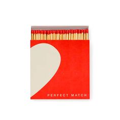 Archivist-boite-allumettes-perfect-match-coeur-Atelier-Kumo Match Design, Design Graphique, Perfect Match, Gift Guide, Gifts, Design