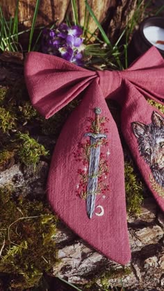 Ren Faire Embroidery, Goblincore Embroidery, Dnd Embroidery, Fantasy Embroidery, Wolf Embroidery, Cottagecore Embroidery, Dragon Embroidery, Cottagecore Vintage