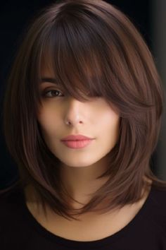 Haircuts For Medium Hair, Haircuts Straight Hair, Long Bob Hairstyles, Medium Hair Cuts, Medium Length Hair Cuts, Hairstyles Haircuts, Gorgeous Hair