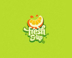 the logo for fresh and up