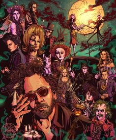 an image of a movie poster with many characters