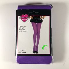 New Purple Tights Opaque Halloween Costume -New With Tags -Perfect For Halloween And Costume -One Size Fits Most -Let Me Know If You Have Questions -Bundle To Save On Shipping -Thanks For Supporting My Small Business: Every Sale Helps Me Out -From Smoke Free Home -Look Closely At Photos To See Exactly What You're Getting Purple Stretch Hosiery For Party, Stretch Purple Hosiery For Party, Purple Party Hosiery, Purple Thigh-high Tights For Party, Purple Thigh High Tights For Party, Purple Thigh High Party Tights, Purple Thigh-high Party Tights, Purple Tight Tights For Party, Tight Purple Tights For Party