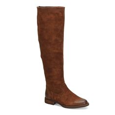 Born Women's Borman Fashion Boots - Round Toe Brown Knee-High Riding Boots New Suede Leather Knee High Round Toe Stockman Heel Fabric Lining Cushion Comfort Insole Size Us 7 Wide Leg Boots, Born Shoes Women, Born Boots, Grey Ankle Boots, Brown Knee High Boots, Brown Boots Women, Brown Leather Heels, High Leather Boots, Leather Heeled Boots