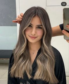 Iphone In Hand, Blank Image, Iphone Image, Rambut Brunette, Image Logo, Brunette Hair With Highlights, Balayage Hair Dark, Ash Blonde Hair