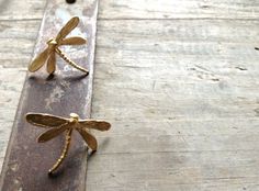 24k gold plated dragonfly earrings Nature inspired by CyKLu, $70.00 Gold Dragonfly Earrings For Gift, Nickel-free Gold Dragonfly Earrings, Gold Nickel-free Dragonfly Earrings, Plant Rings, Bug Jewelry, Cactus Jewelry, Succulent Jewelry, Earrings Nature, Dragonfly Jewelry