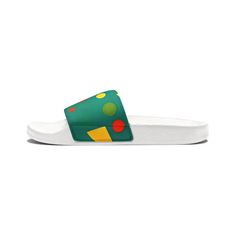 Embrace the Essence of Summer with Our Captivating Abstract Green Men's PU Slides Slip into the ultimate summer experience with our captivating Abstract Green Men's PU Slides! Crafted to perfection, these sandals are your gateway to effortless style and unparalleled comfort. Designed to conquer the summer heat, these slide sandals are made with durable PU outsoles that will never peel, crack, or fade, ensuring they maintain their striking appearance season after season. The edge-to-edge strap, c Multicolor Sport Sandals For Summer Beach, Green Slide Slippers For Summer, Green Synthetic Slides For Summer, Green Slide Sport Sandals For Vacation, Adjustable Multicolor Sport Sandals For Summer, Green Sport Sandals For Summer Vacation, Green Slide Sport Sandals For Summer, Modern Green Slides For Summer, Green Flat Slippers For Summer