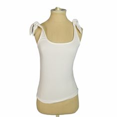 New With Tags Banana Republic White Sleeveless Tank Top Xs. White Camisole With Wide Straps For Summer, White Tank Top With Wide Straps For Summer, White Tank Top With Wide Straps For Spring, White Summer Tops With Wide Straps, White Tank Top With Tie Straps For Day Out, White Wide Strap Tops For Summer, White Tops With Wide Straps For Summer, Summer Beach Tank Top With Wide Straps, Summer Beach Tops With Wide Straps