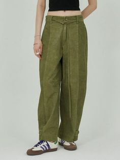 This is a trendy and unique pants by afterhomeparty that is made out of high quality and sturdy material. With casual mood of the design and clean look, it will give a trendy touch to your comfortable daily outfit.- Fabric with high durability and soft touch- High air and vapor permeability- Strap detail on the waist- Adjustable button on the hem Gender Neutral Pants Adult, Modern Green Bottoms For Spring, Modern Solid Color Cotton Pants, Versatile Cotton High-waisted Parachute Pants, Spring Modern High-waisted Cargo Pants, Modern High-waisted Cargo Pants For Spring, Modern High-waisted Spring Cargo Pants, Versatile High Waist Cotton Parachute Pants, Versatile High-waist Cotton Parachute Pants