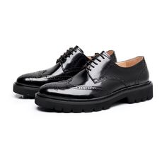 Men's lace-up dress shoes crafted from cow leather, perfect for a refined and professional look. Mens Black Dress Shoes, Men's Dress Shoes, Shoe Crafts, Monk Strap Shoes, Dress Loafers, Professional Wardrobe, Derby Shoes, Monk Strap, Casual Everyday