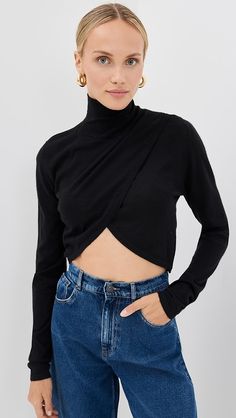 Le Kasha Arrone Top | Shopbop Top Les, Knitwear Women, Fabric Weights, New Arrivals, Top Brands, Knitwear, Split, Cashmere, Turtle Neck