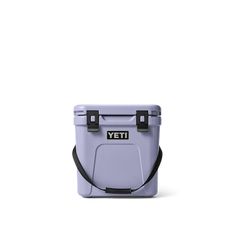 the yeti cooler is shown on a white background