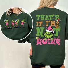 - Shirt Materials: 50% Combed Cotton And 50% Polyester - Size: The Shirt Runs True To Size. 5 Sizes Available: S, M. L, Xl, 2xl,3xl - Ship: Fast Shipping. Made And Shipped From Usa. - Please Follow Me For New Items. Grinch Christmas Sweater, Extra Grinchy, Der Grinch, The Grinch Christmas, University Sweatshirts, Squad Shirt, Grinch Christmas, The Grinch, Sweatshirt Christmas