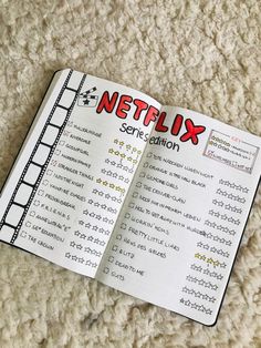 Top Anime to watch Netflix Anime To Watch, Bullet Journal Ideas Templates, Creating A Bullet Journal, Bullet Journal Mood Tracker Ideas, Bulletin Journal Ideas, Fun Sleepover Ideas, Sleepover Things To Do, Bullet Journal Mood, Bullet Journal Diy