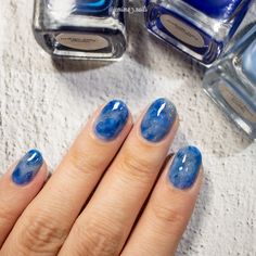 Cirque Colors (@cirquecolors) • Instagram photos and videos Easy Nail Art Diy, Blue Nails Nail Art, Nye Nail Art, Nail Art Blue, Nail Art Diy