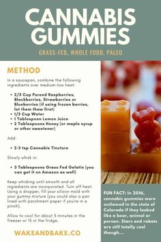 Edibles Recipes: The Best Cannabis Gummy Recipe in 2023 Gummy Recipe, Pot Butter, Plant Recipes, Teas Recipes, Grass Fed Gelatin, Gummies Recipe, Bear Recipes