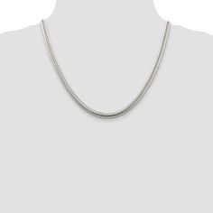 Crafted with expert precision and high-quality materials, this Sterling Silver 6mm Round Snake Chain is the perfect statement piece for any outfit. The sleek and elegant design exudes sophistication while the sturdy construction ensures durability. Elevate your style and add a touch of luxury to your wardrobe with this beautiful chain. Modern Formal Snake Chain Necklace, Gold Grillz, Snake Chain, Statement Pieces, Elegant Design, Sleek, Sterling Silver, Chain, Wardrobe