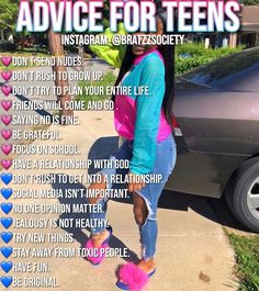 𝙄𝙜:@𝙗𝙧𝙖𝙩𝙯𝙯𝙨𝙤𝙘𝙞𝙚𝙩𝙮 How To Be More Responsible, Teen Tips, Advice For Teens, School Routine For Teens, Teen Advice, Social Life Hacks, Girl Advice, Beauty Tips For Glowing Skin, Curly Hair Extensions