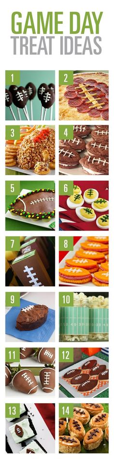 the ultimate game day treat ideas